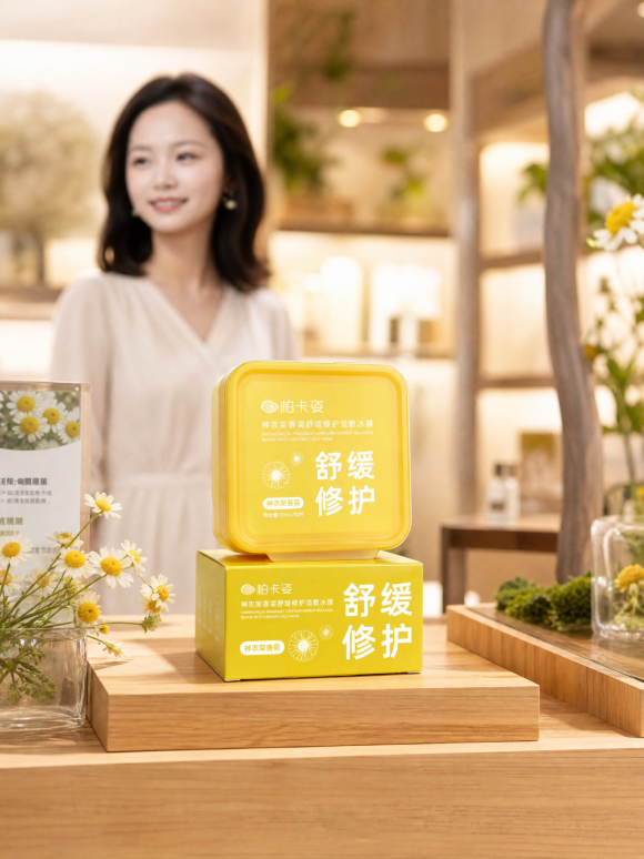 柏卡姿神农香菊冰膜，循植萃长期主义，读懂换季护肤张弛之道